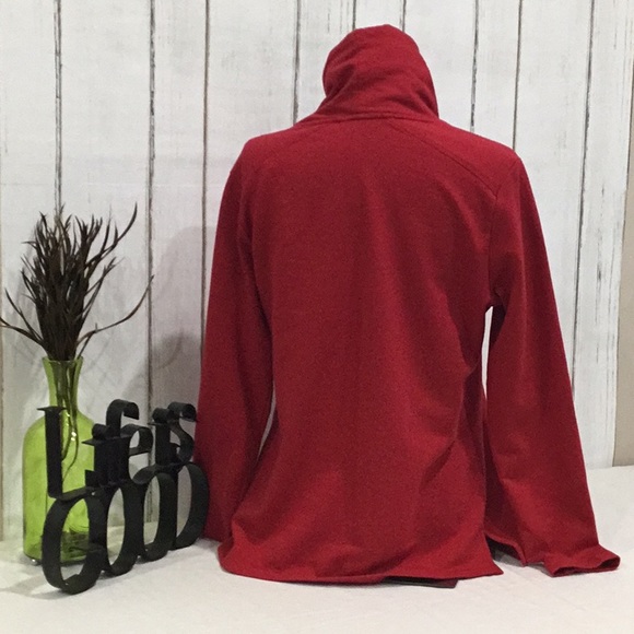 Karen Scott Cherry Red Sport Sweatshirt, Size Small - Picture 7 of 8